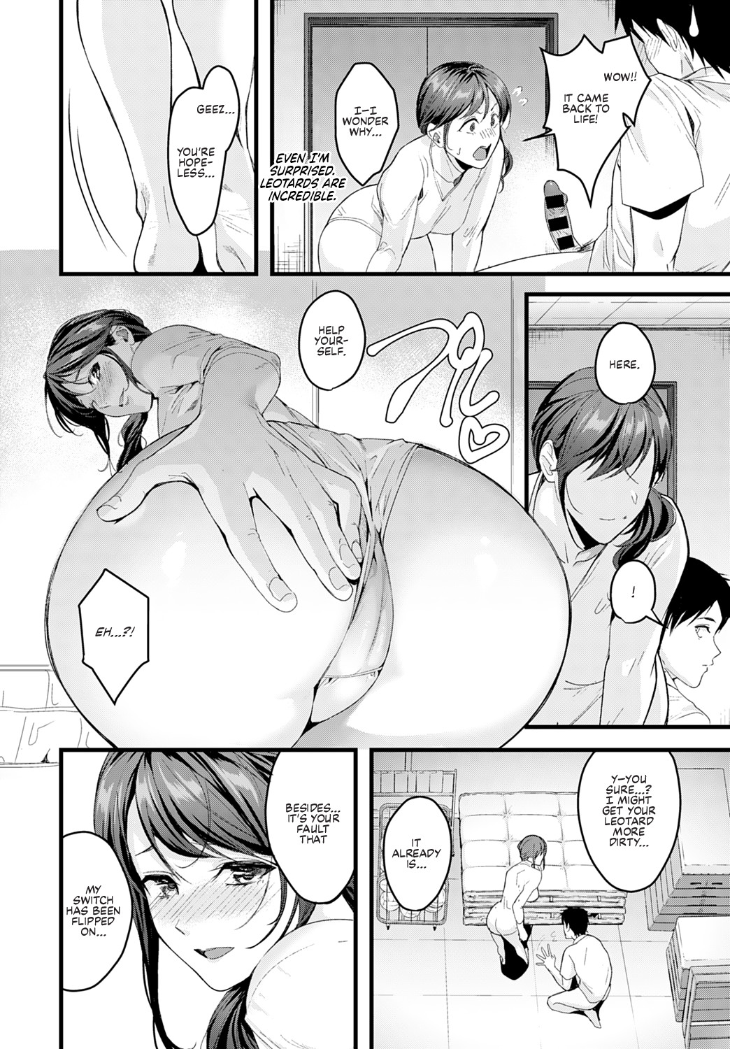 Hentai Manga Comic-Leotard Panic-Read-10